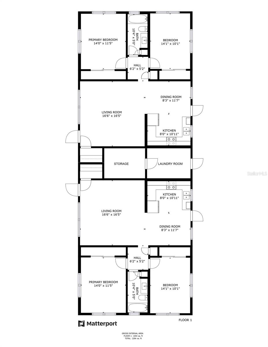Floor Plan - Units don't share walls for added privacy