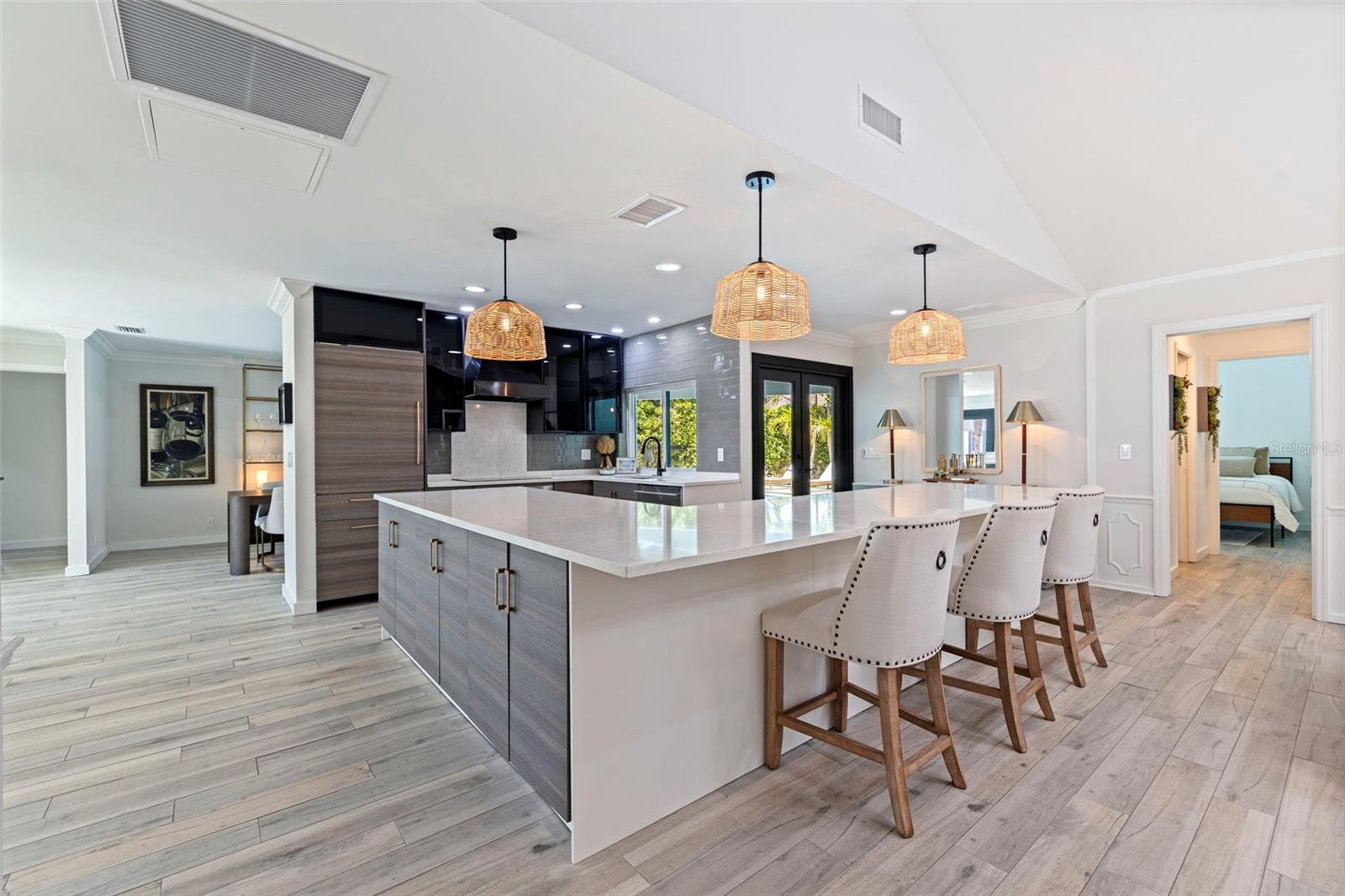 Open and inviting floor plan