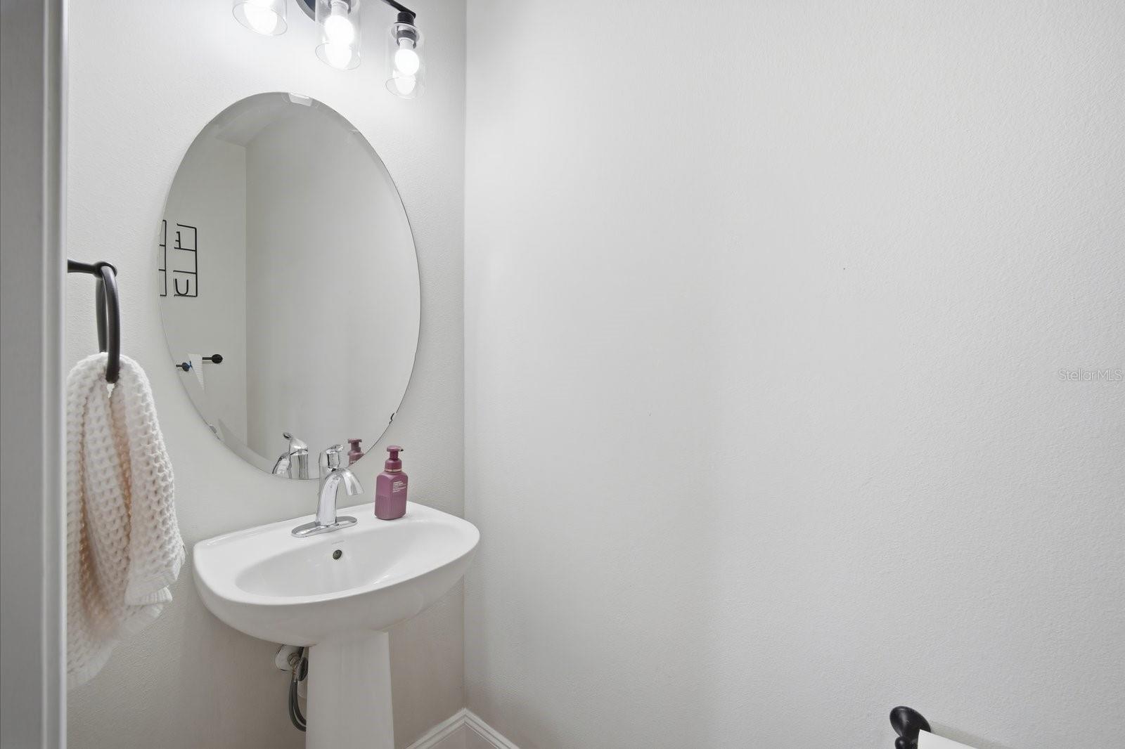1st floor half bath