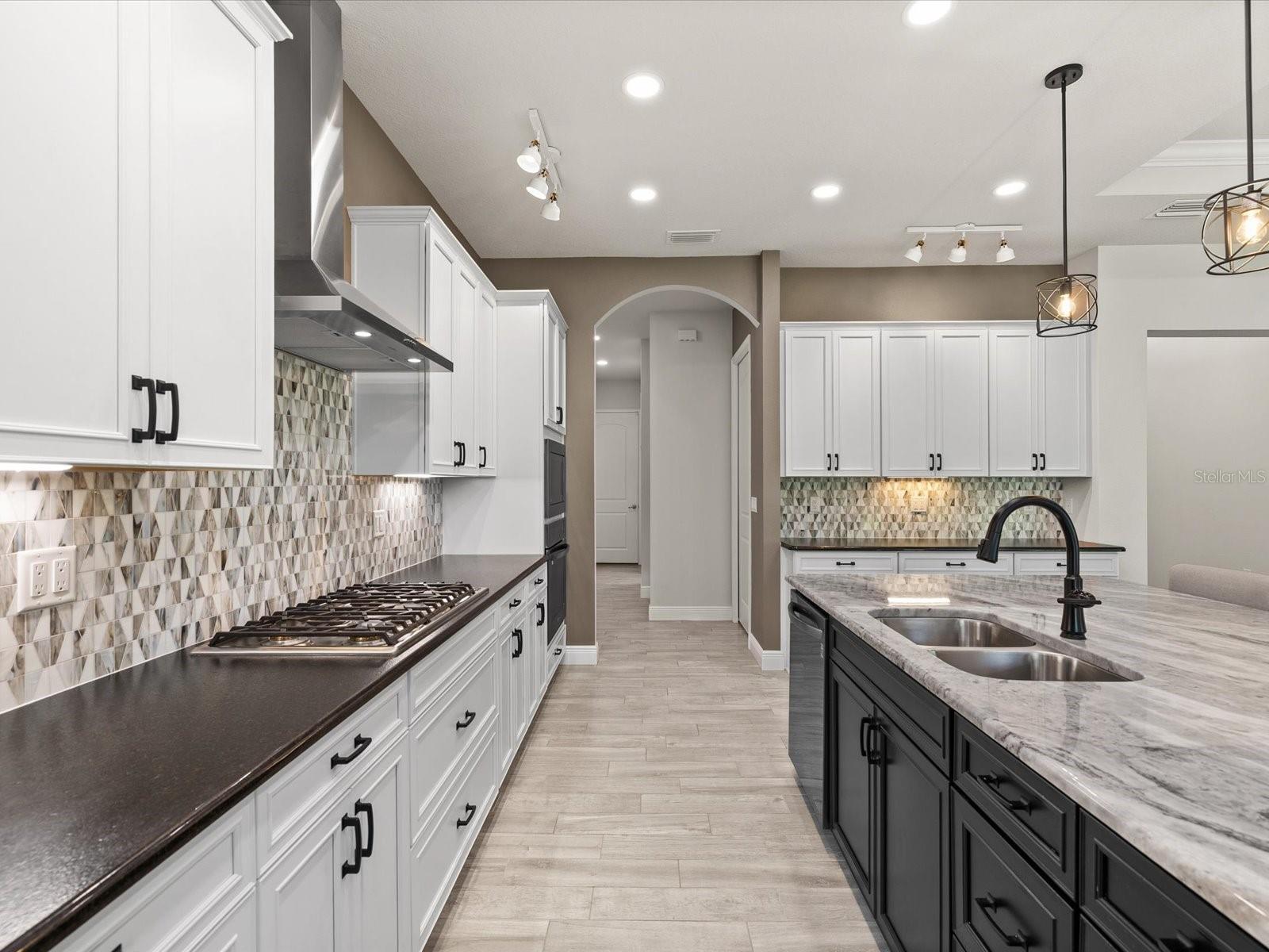 An open, spacious kitchen offering generous room for cooking and entertaining