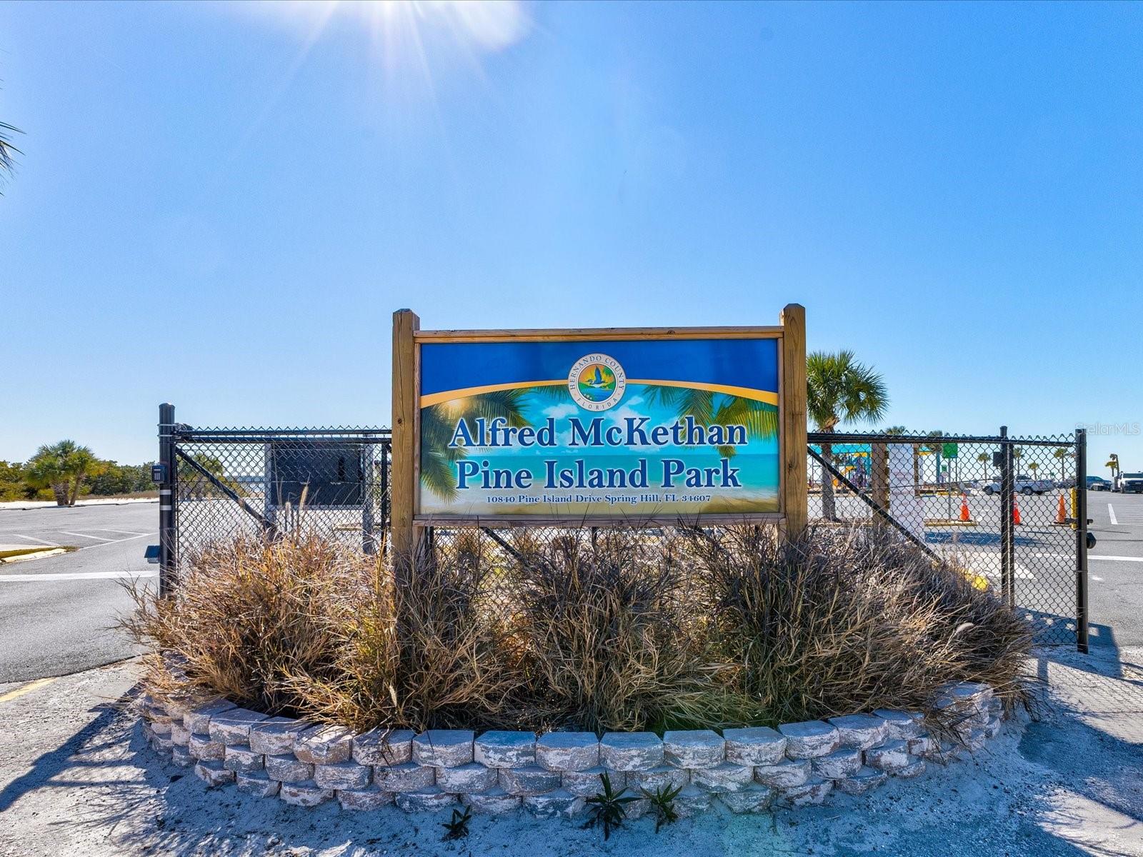 Welcome to Pine Island, Weeki Wachee—just a quick drive from your future home, offering a relaxed Gulf-front beach, picnic areas, and beautiful sunsets