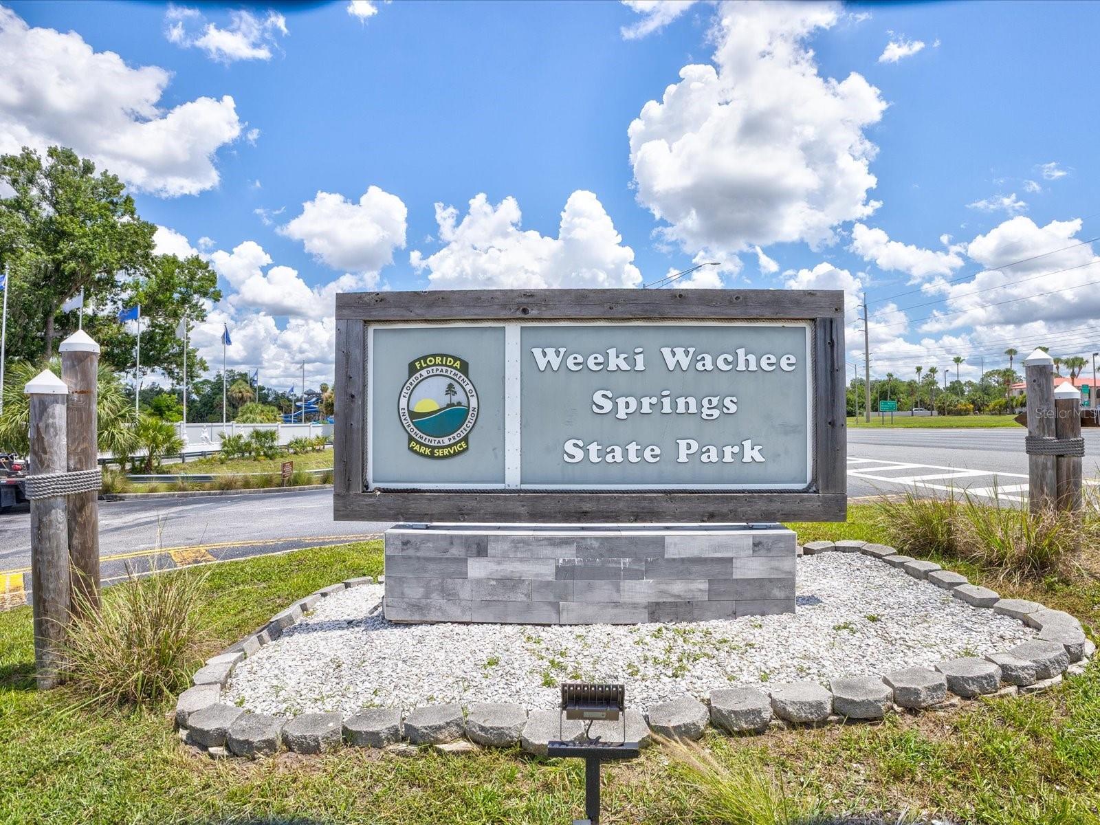 Just minutes from your future home, Weeki Wachee Springs State Park offers legendary Florida charm with crystal-clear springs, scenic river adventures, and iconic live mermaid shows