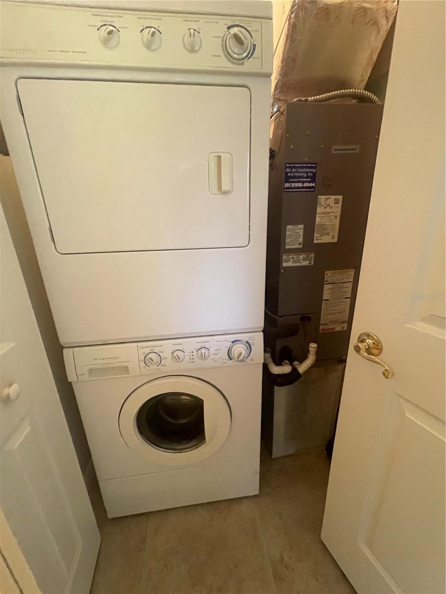 w/d and air handler