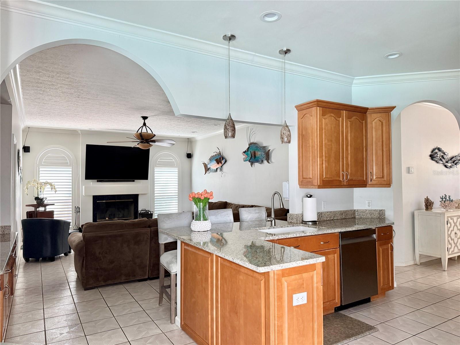 Kitchen - Ceramic Tile Floors