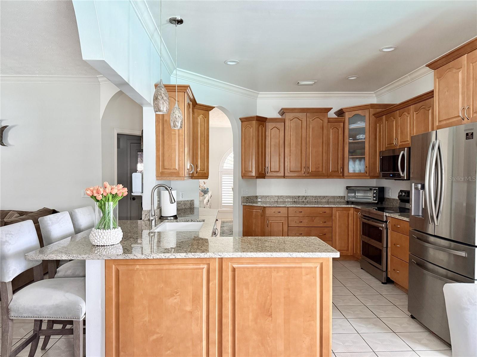 Kitchen - Pendulum Lights