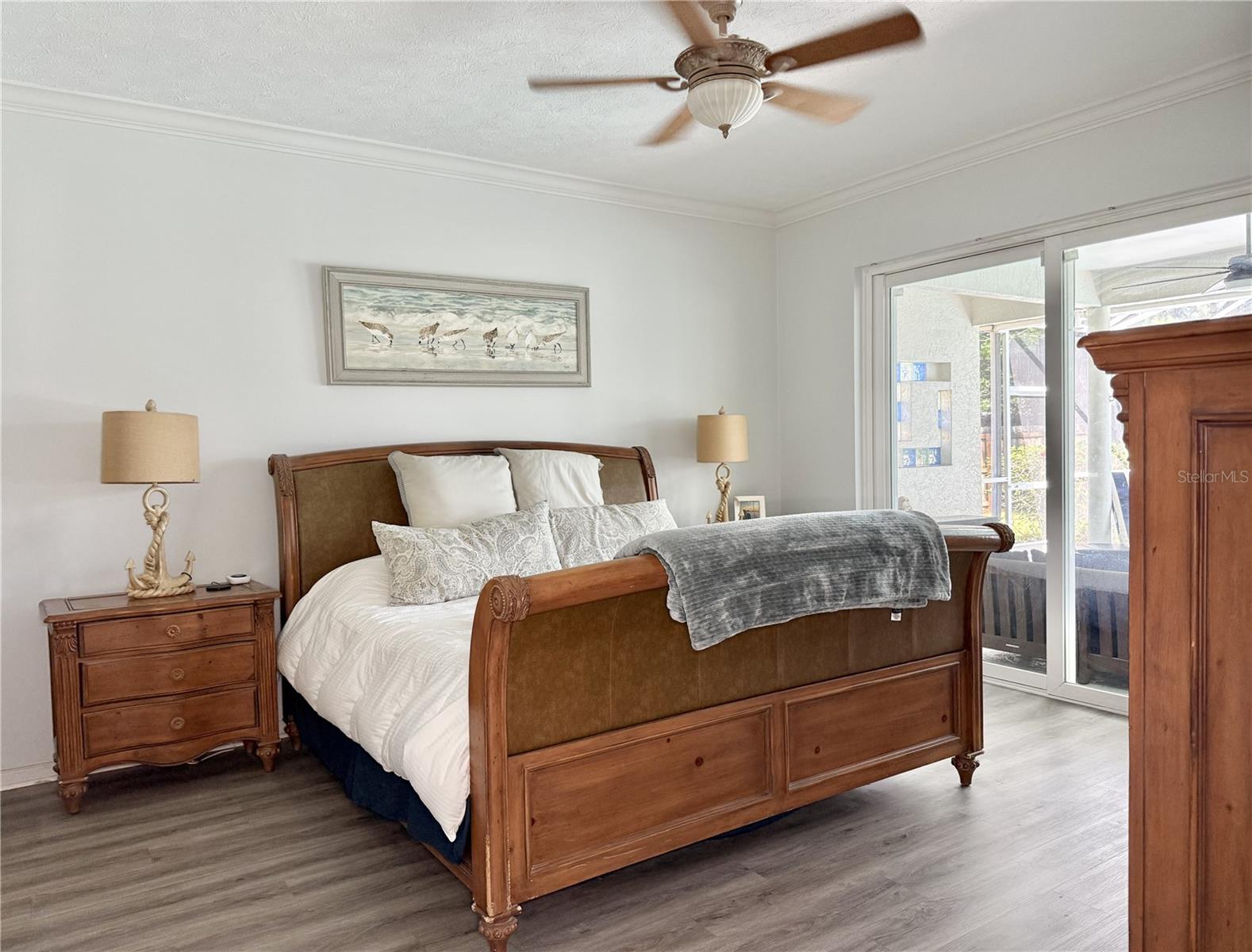 Primary Bedroom - High Ceilings