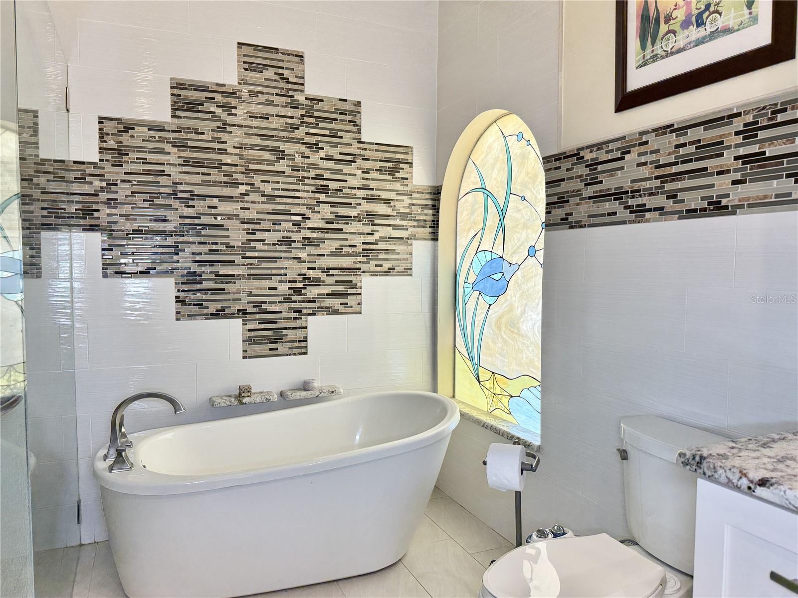 Primary Bath - Free Standing Soaking Tub