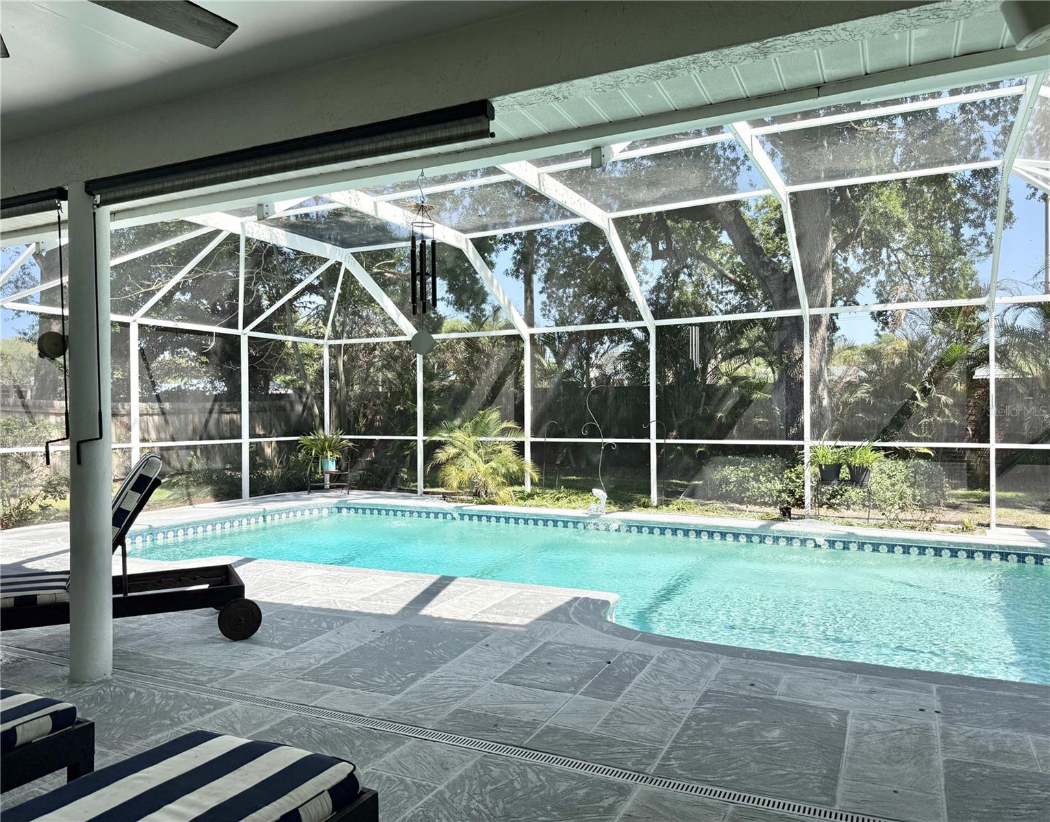 Screened in Pool Area