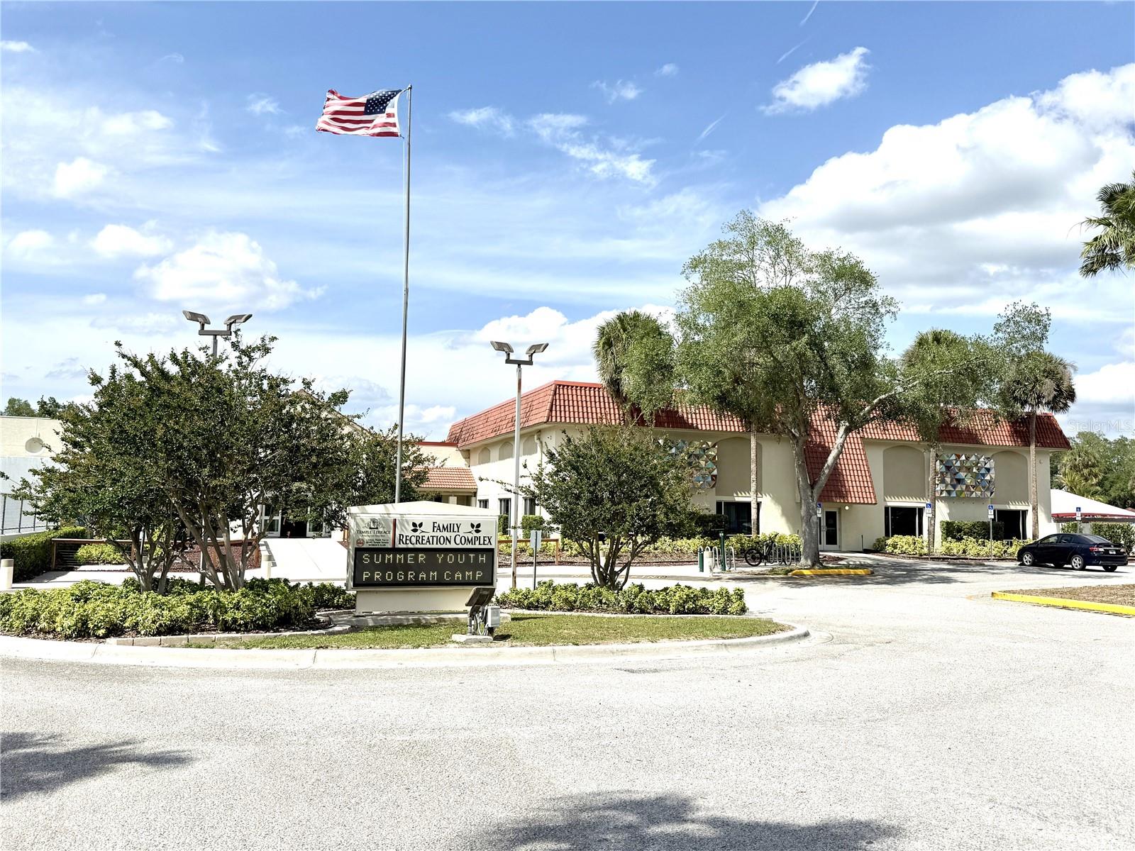 Located Nearby to the City of Temple Terrace Family Rec Center - Fees Required