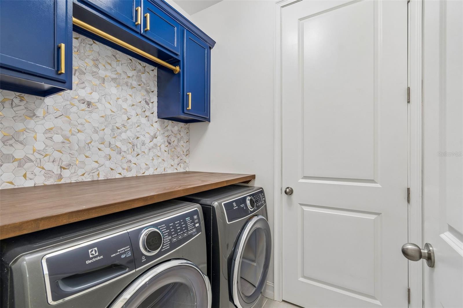 Upstairs laundry room