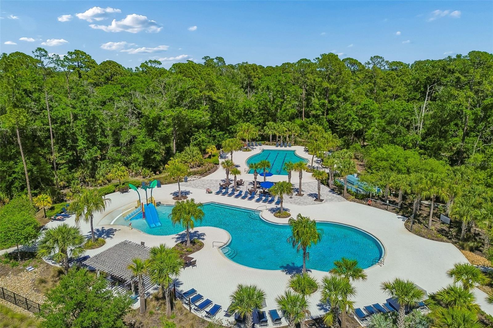 Main pool at clubhouse - walking distance from house