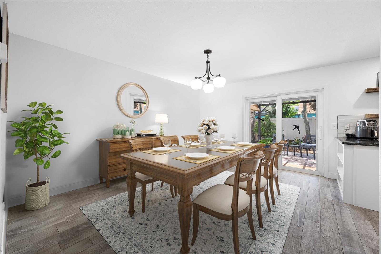 Staged Dining Room