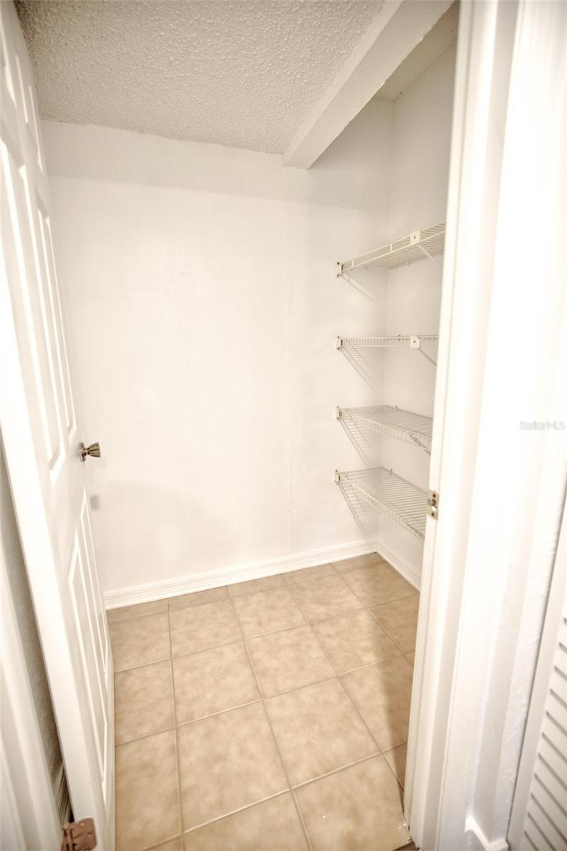 hallway storage/pantry
