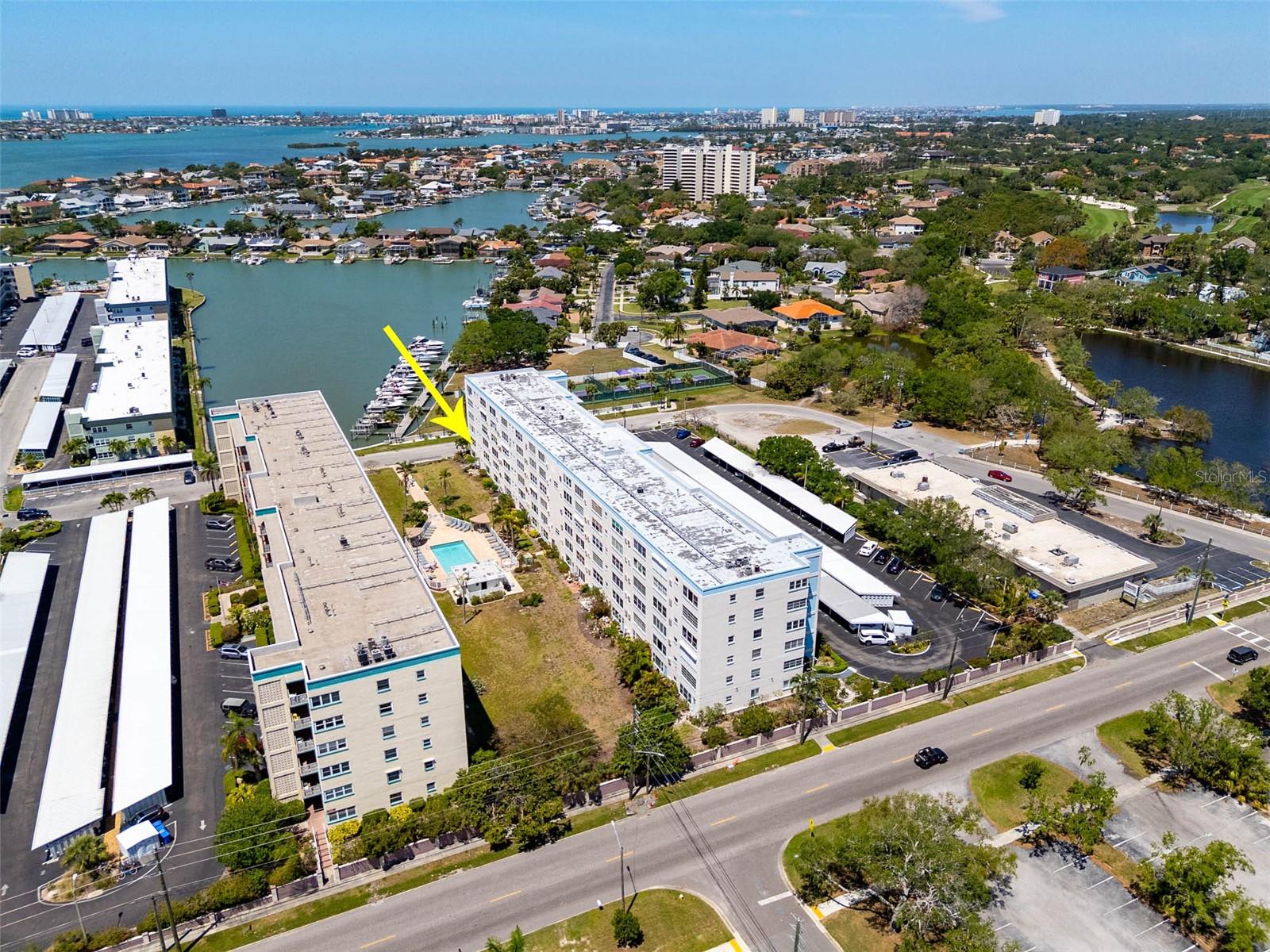 Unit 215 - Kenmore Building has easy access to 1 of 4 community pools