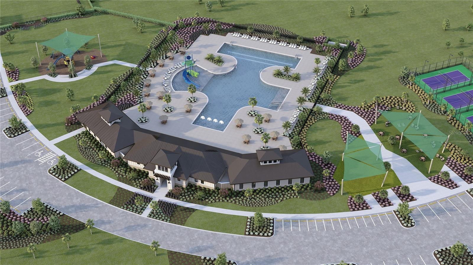 Rendering of Amenities