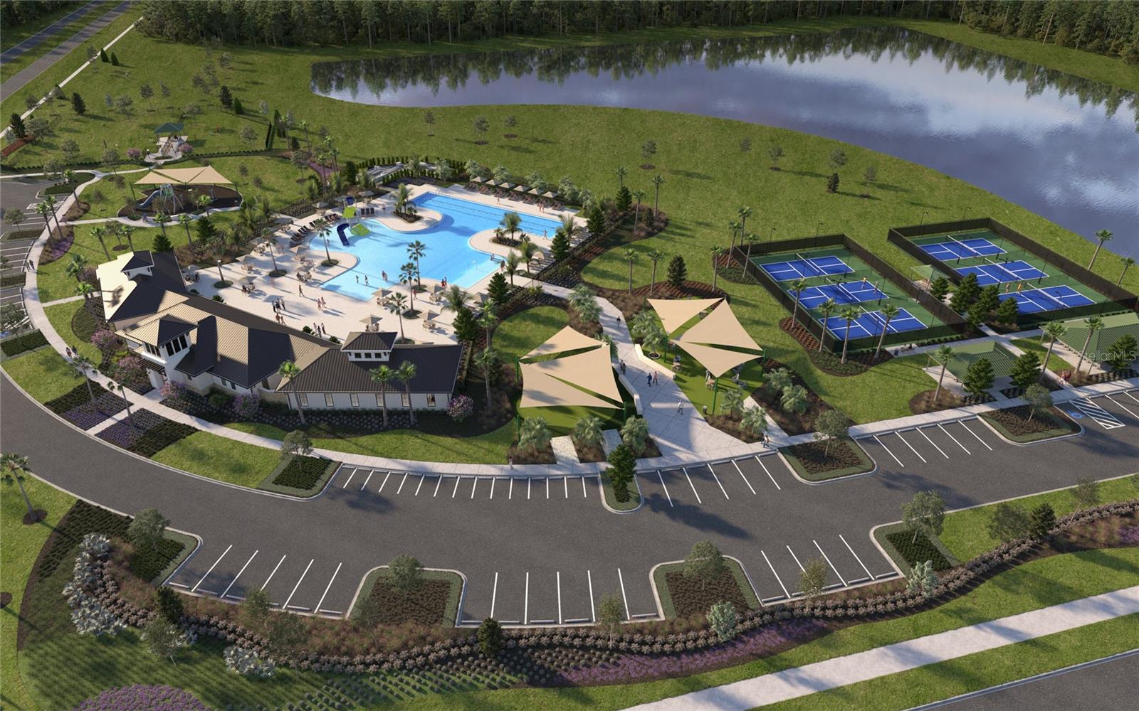 Rendering of Amenities