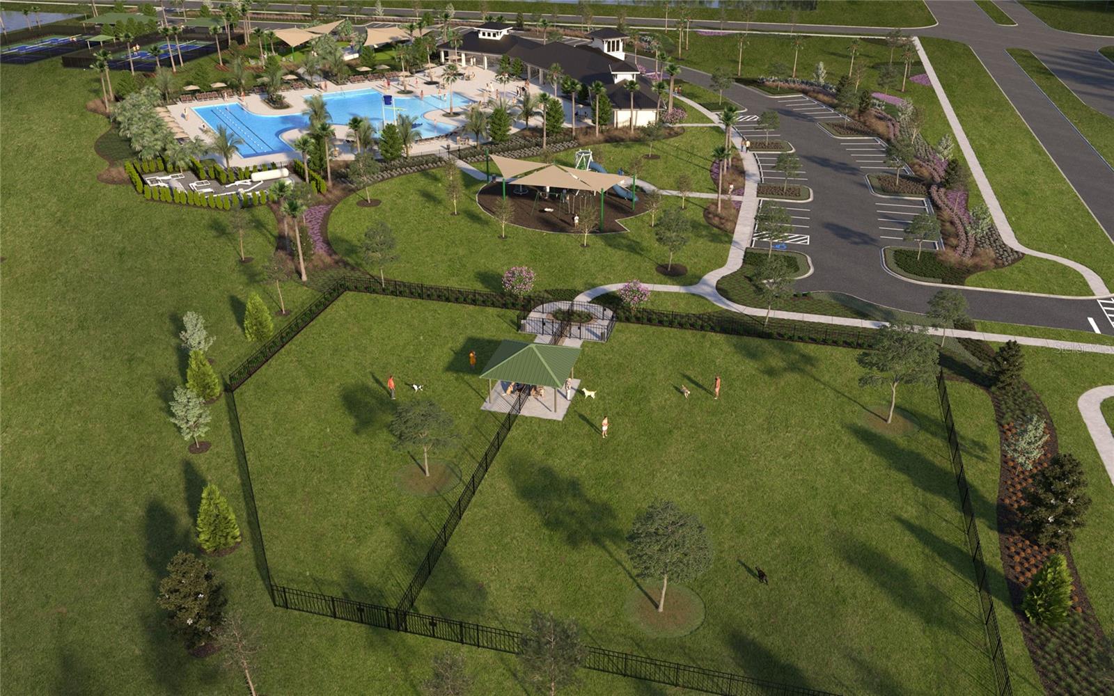 Rendering of Amenities