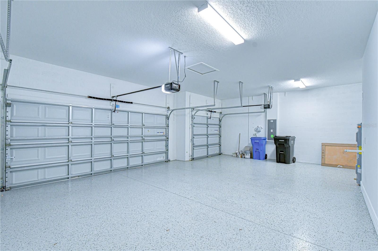 3-car garage with ample space