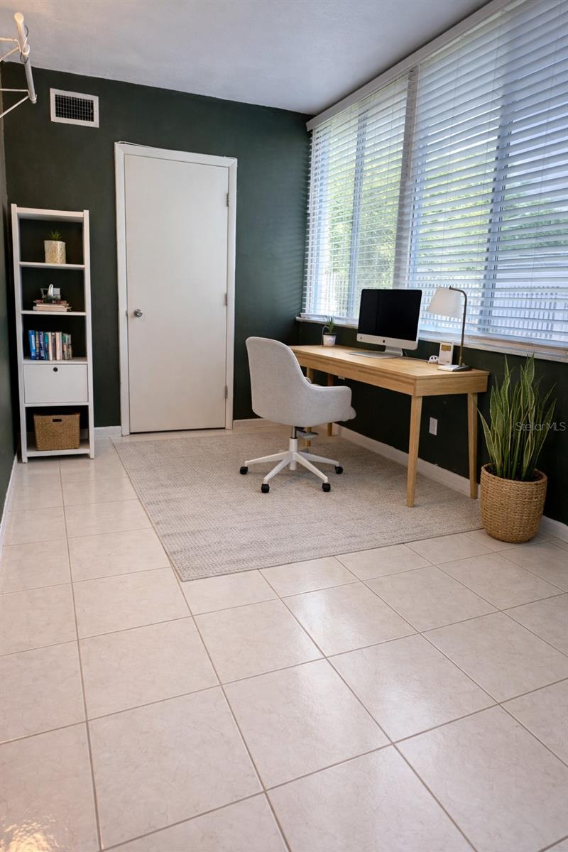 AI Home Office on back Porch