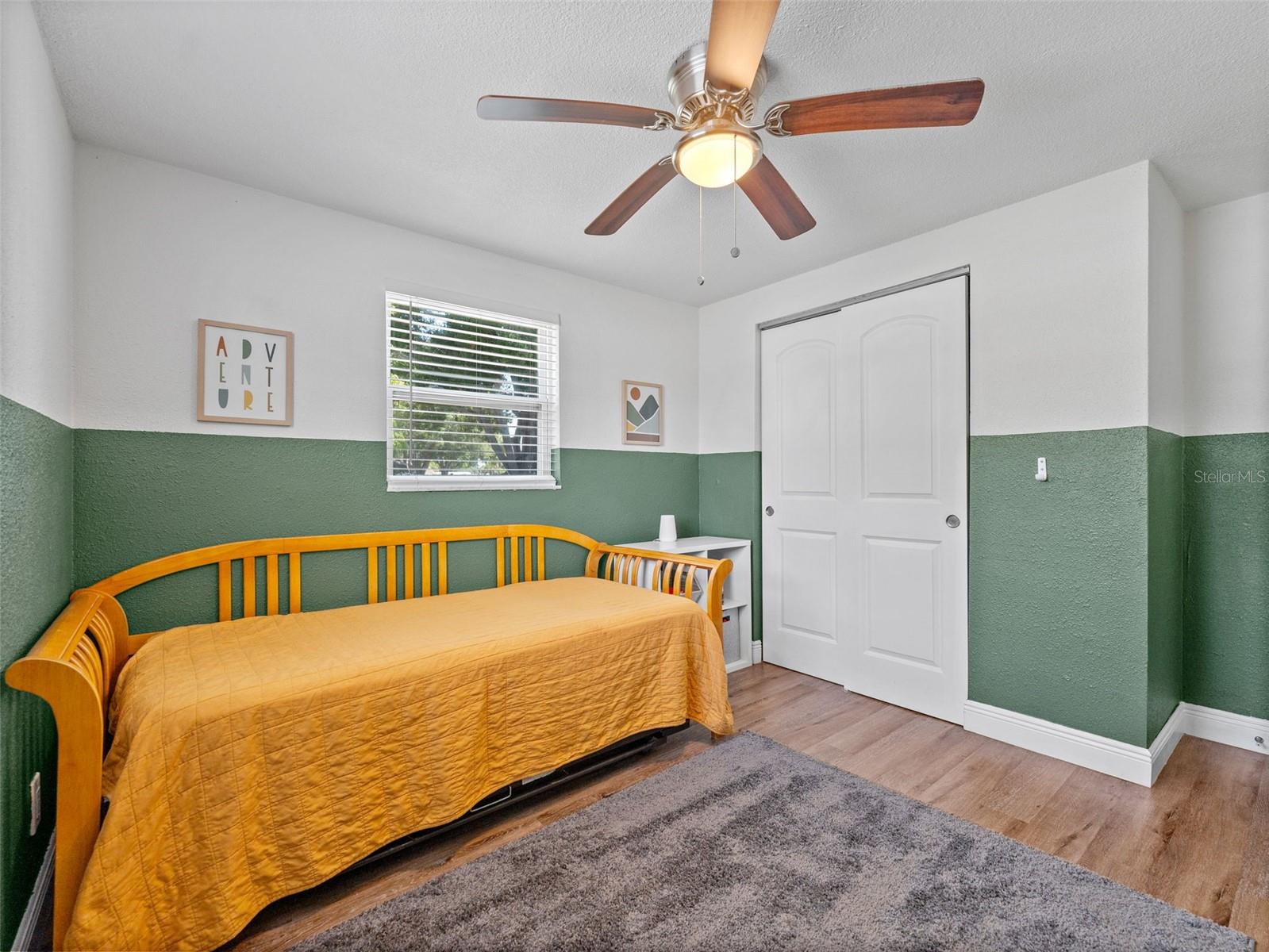 Bedroom 2 with built in closet