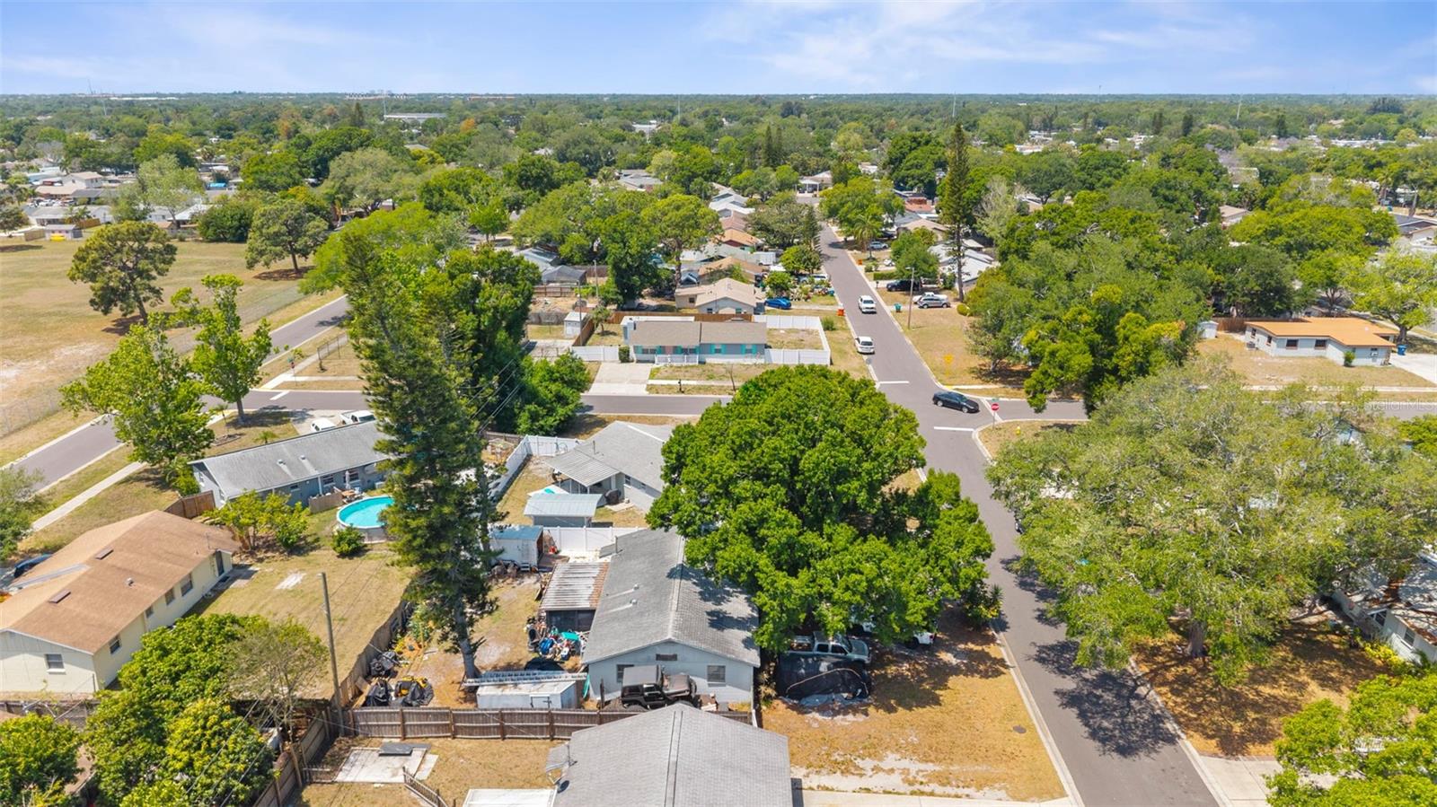 Situated on a corner lot