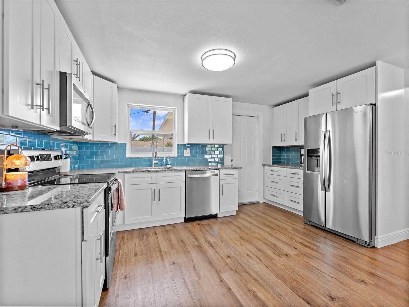 Kitchen has been beautifully updated