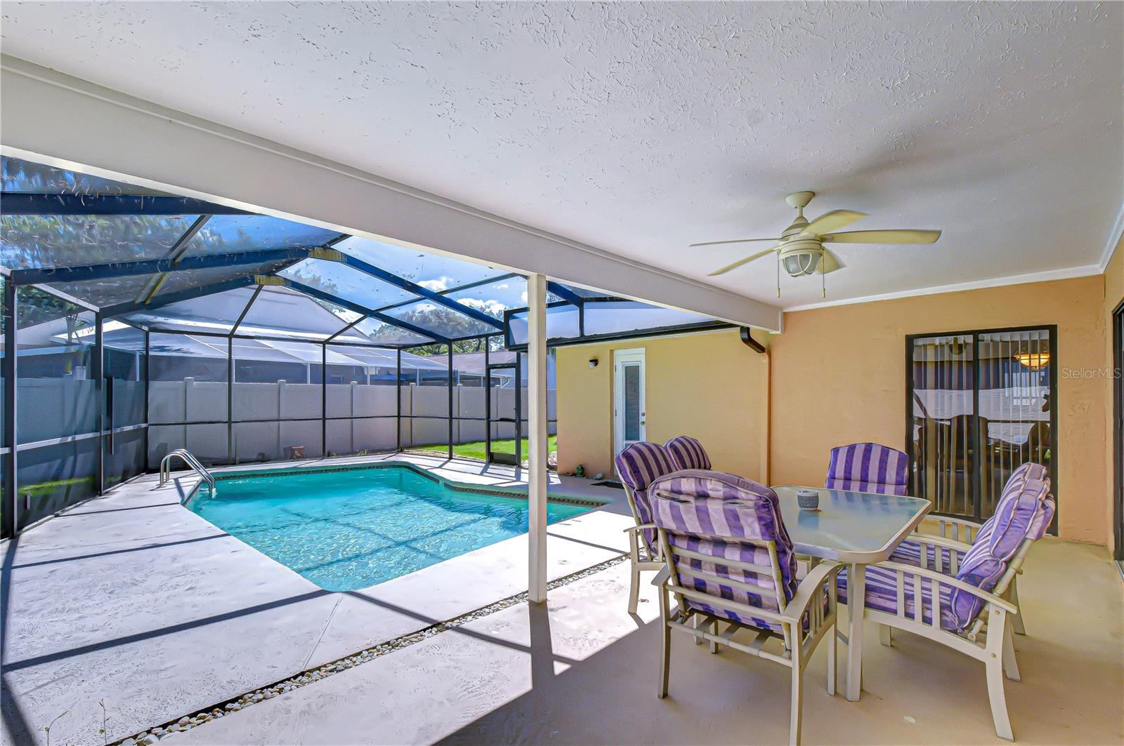 Enclosed outdoor space for year-round enjoyment