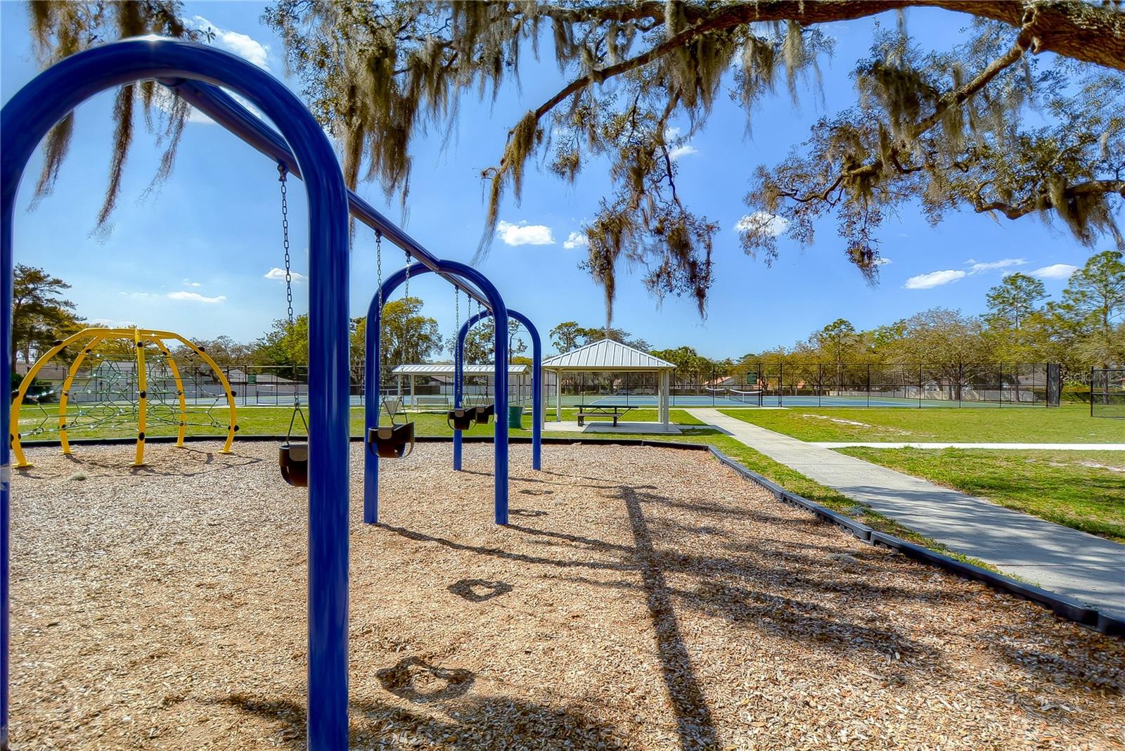 Community park perfect for kids and pets