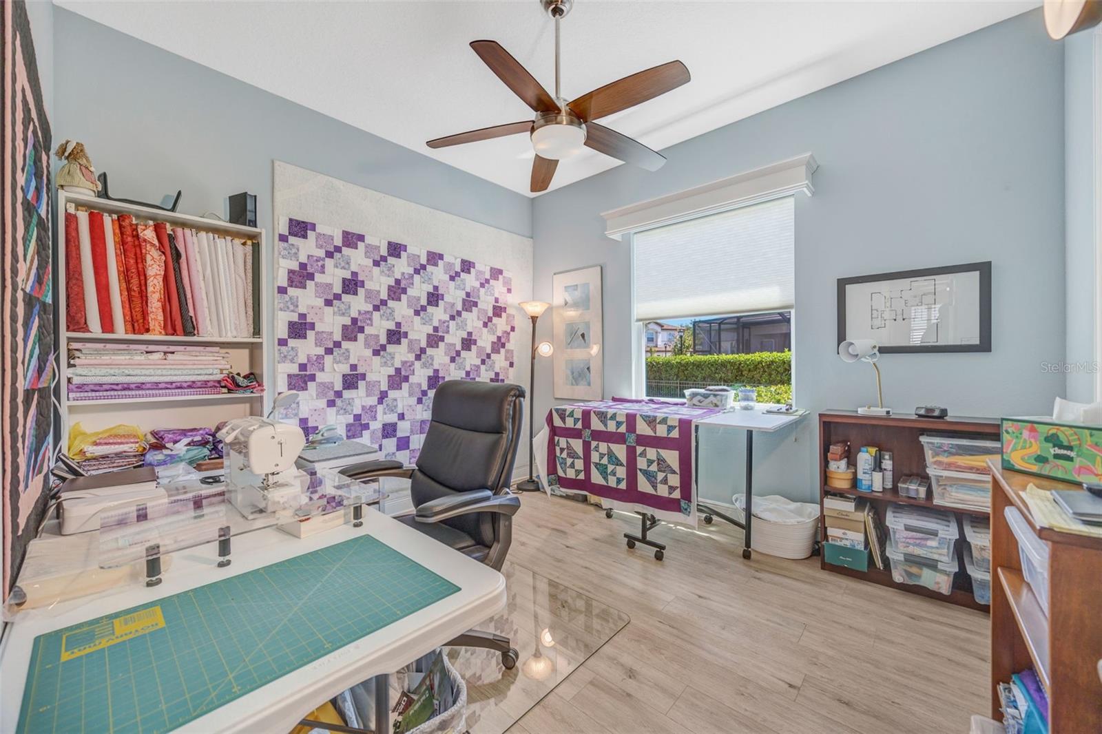 Bedroom 3 - used as Craft Room