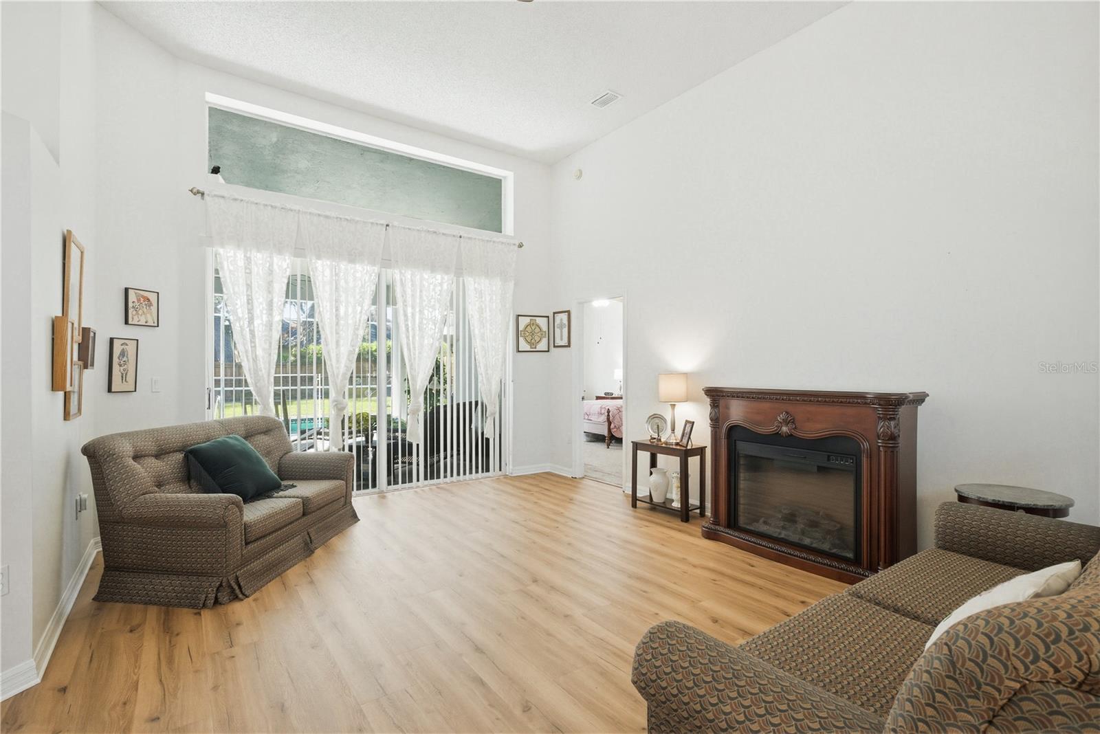 Formal Living Area with Lanai access