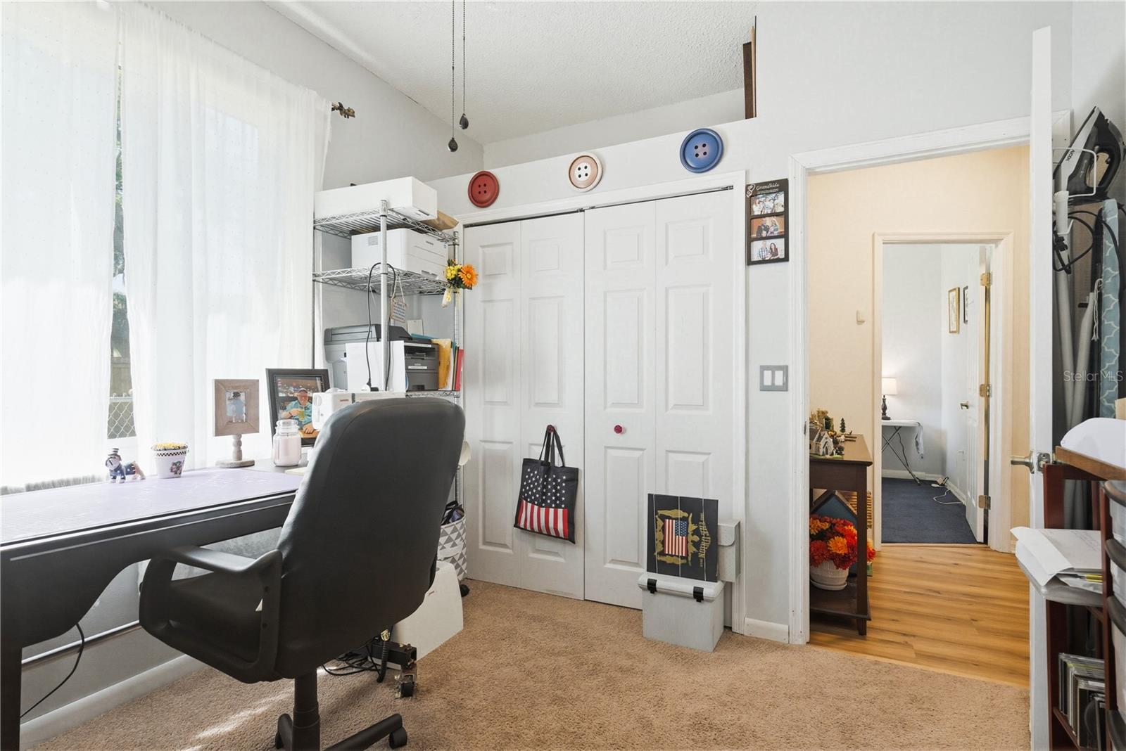 Bedroom 4 currently a craft space