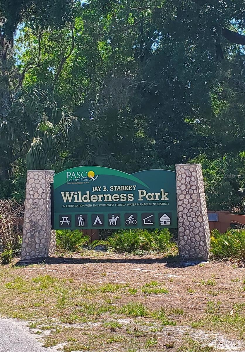 Starkey Wilderness park - 2 miles away