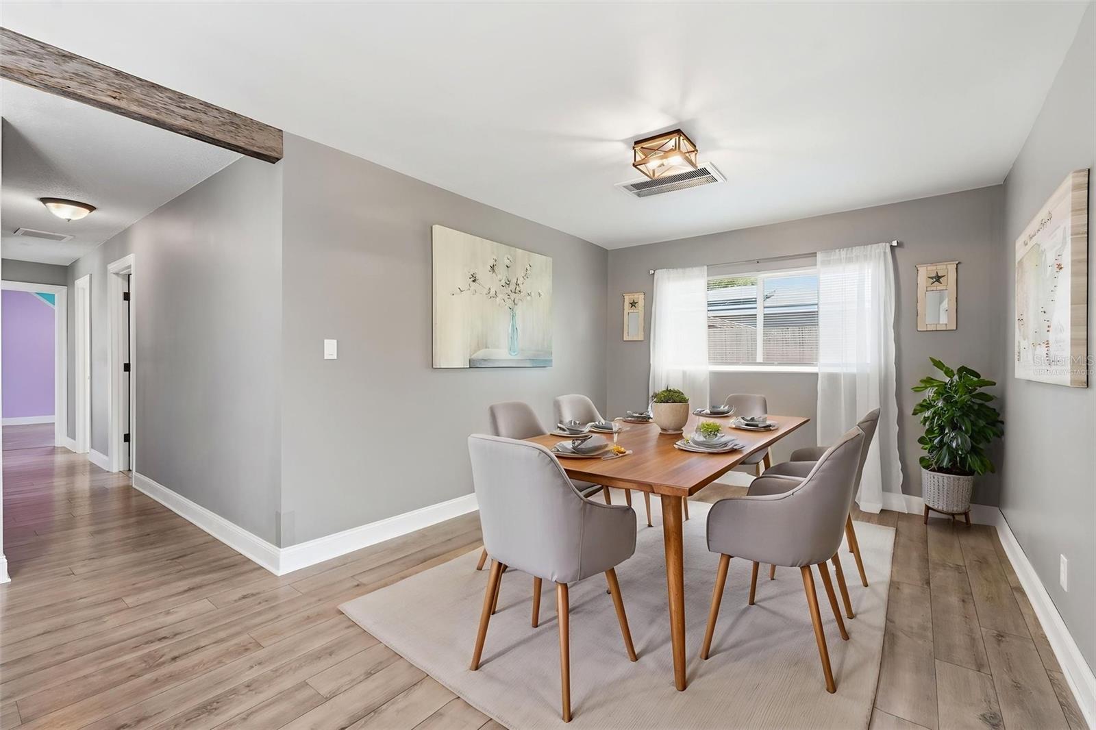 *Virtually Staged* Dining Room