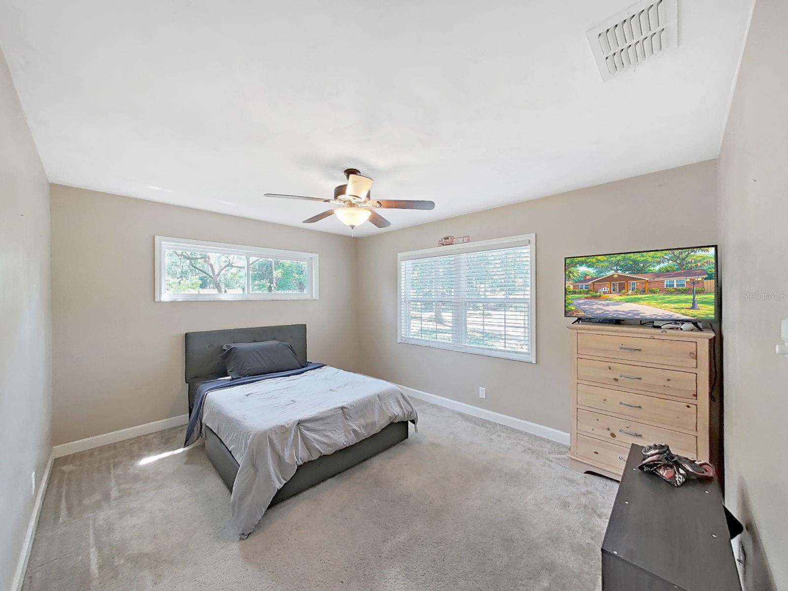 Bedroom 3- Generously sized, built-in large closet, & plenty of natural light!