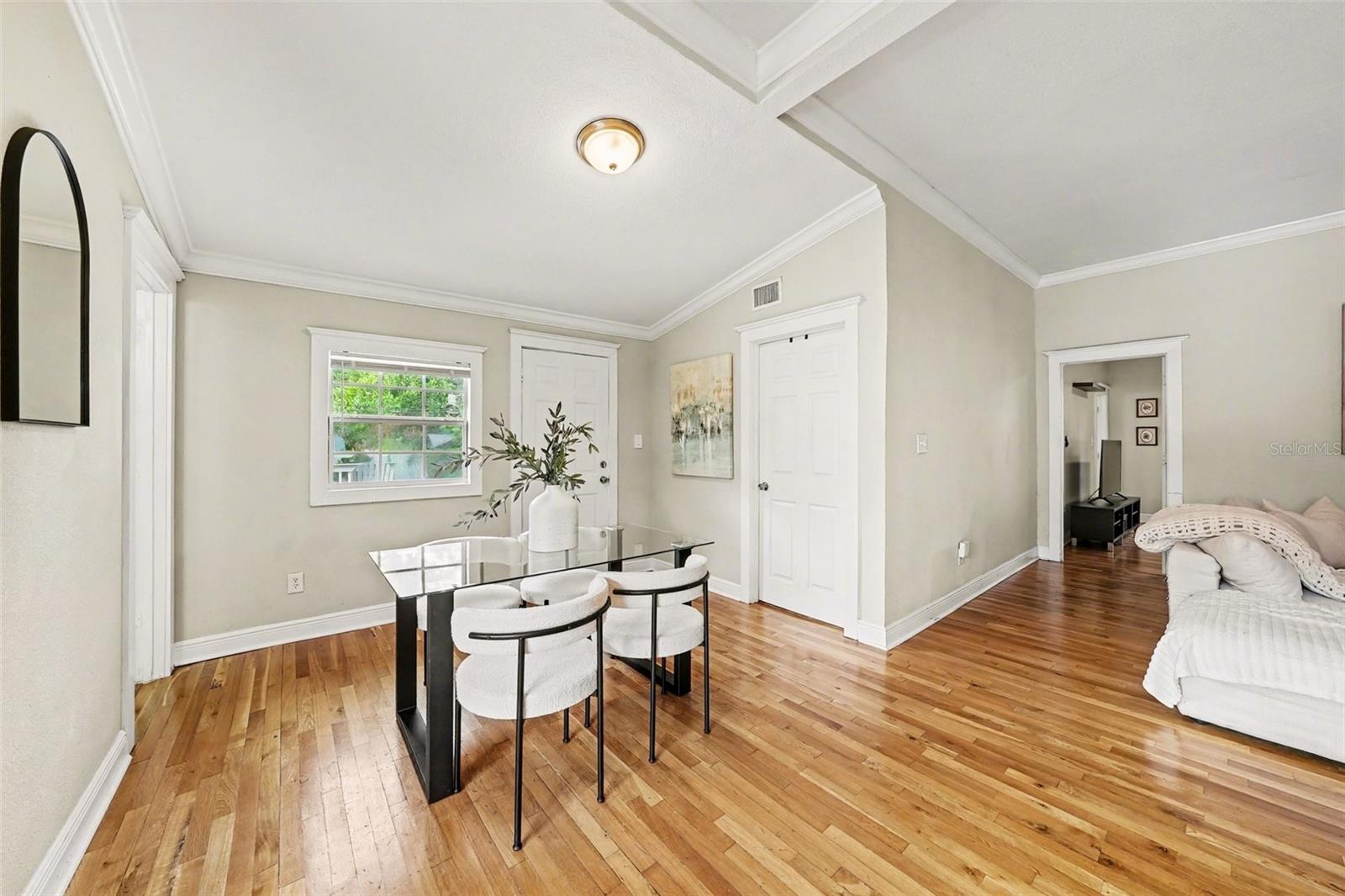 Dining or flex space with easy connection to living areas.