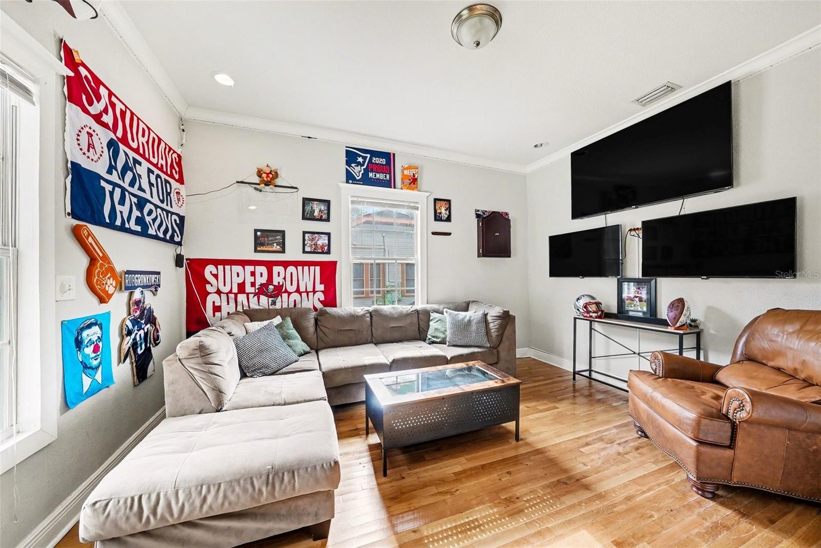 Third bedroom currently used as game room.