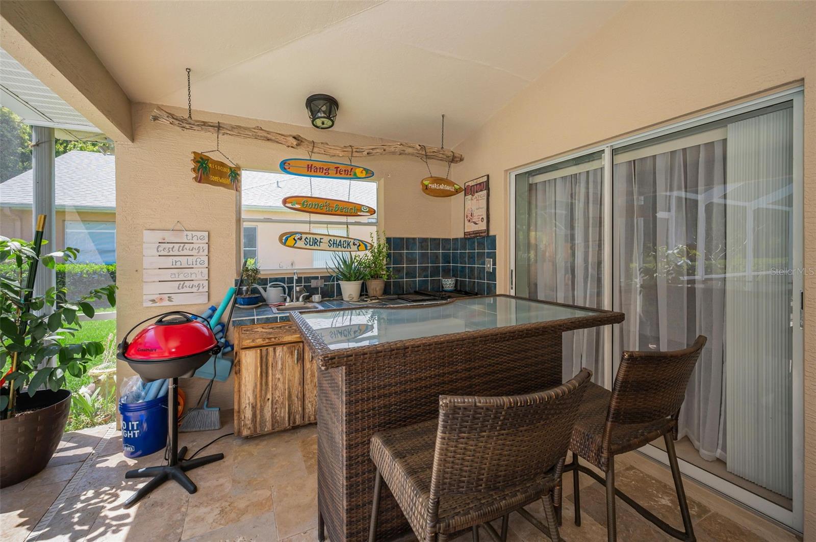 Outdoor Kitchen area