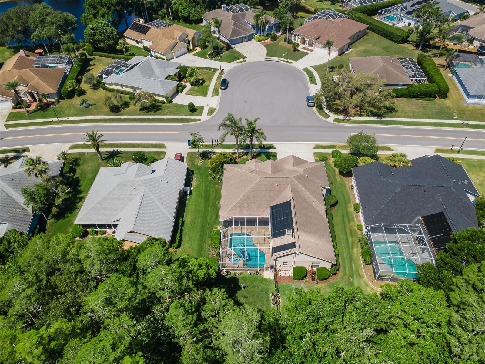 Aerial location picture