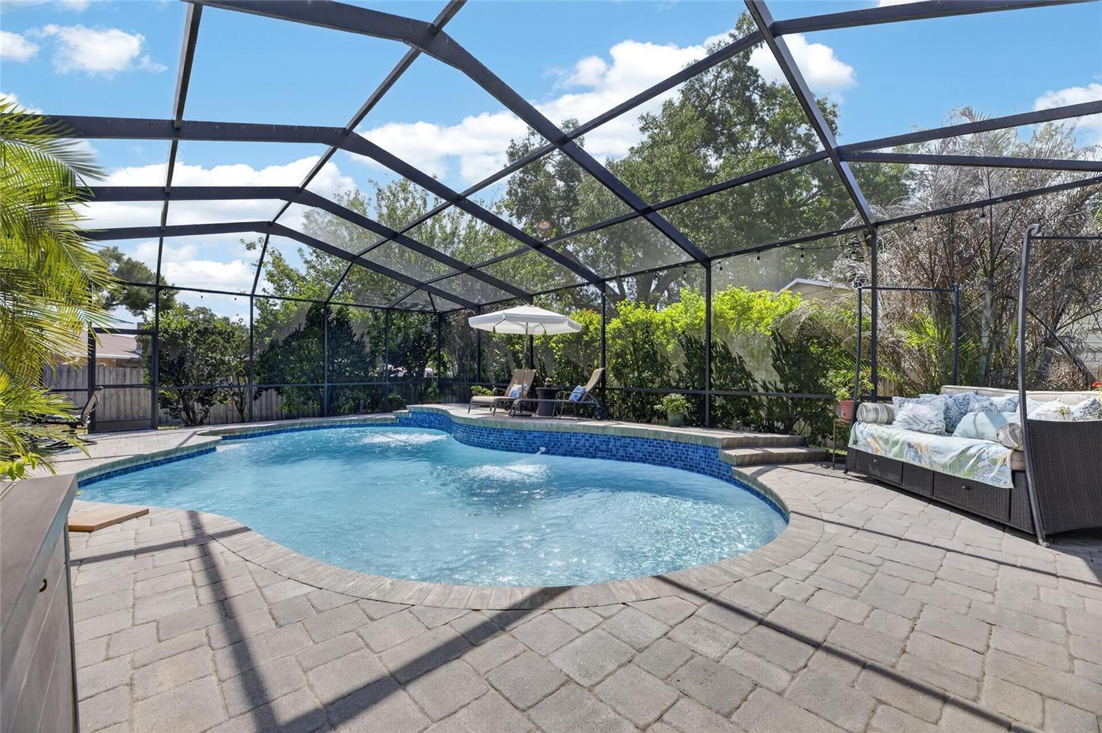 9ft deep pool