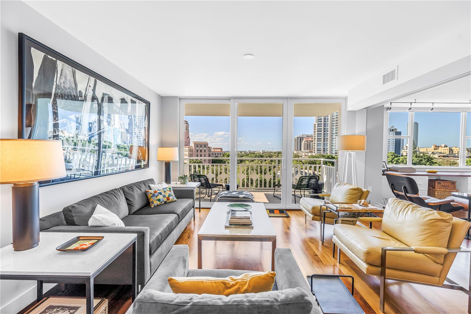 View one is followed by this one (looking south) of Downtown St Petersburg