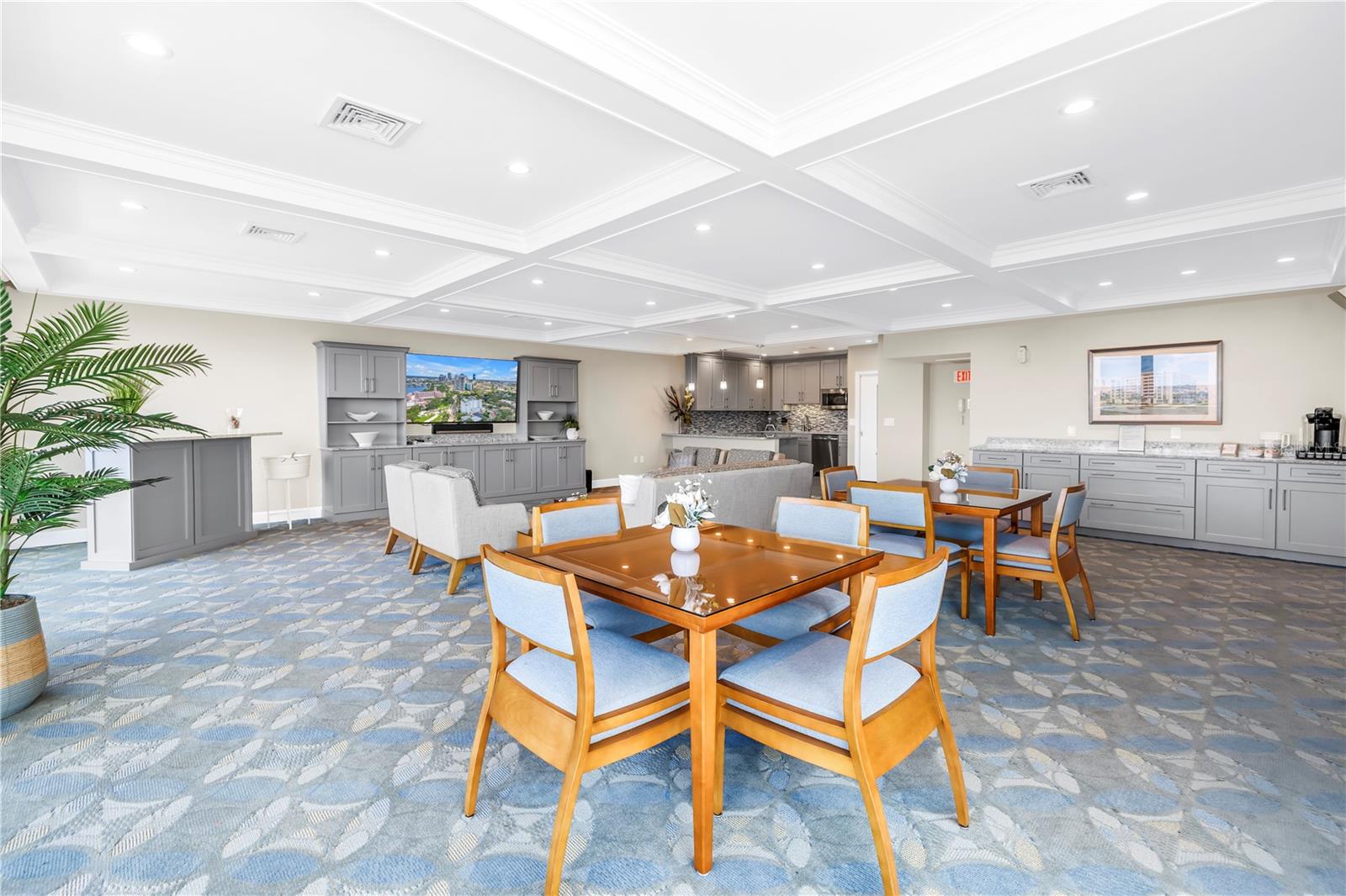 9th Floor Harbour Hill Community Room (The Harbour Room) available for owners and community activities