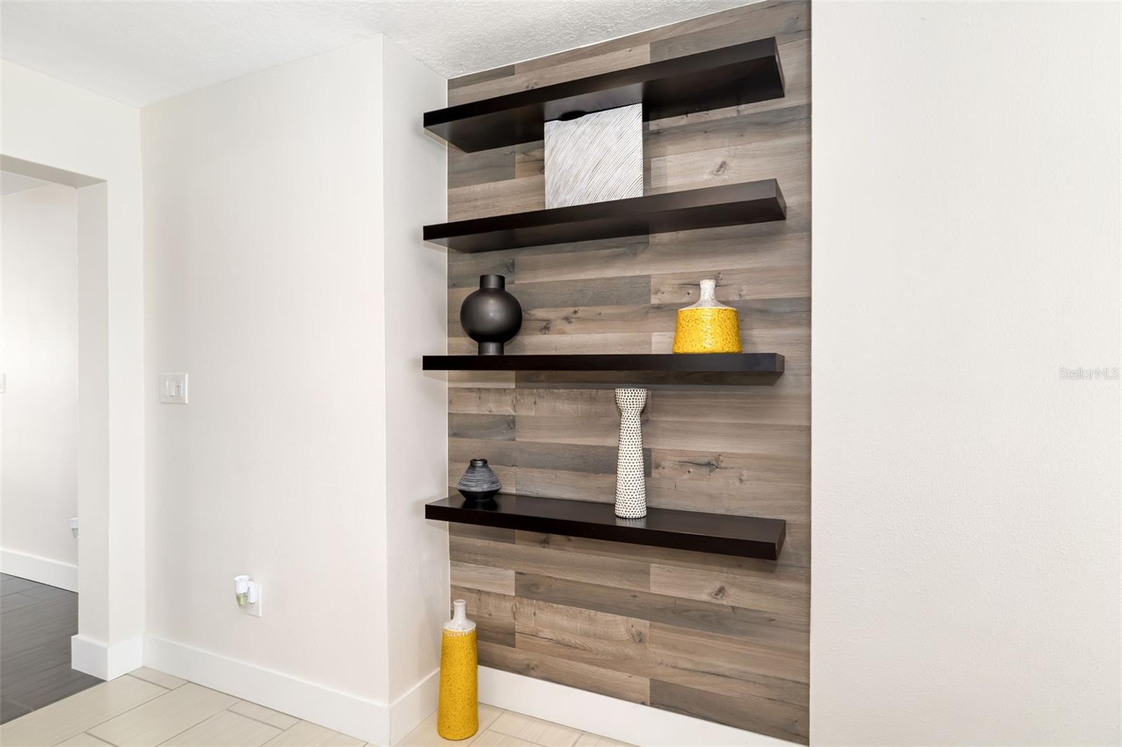 Built-In Shelving