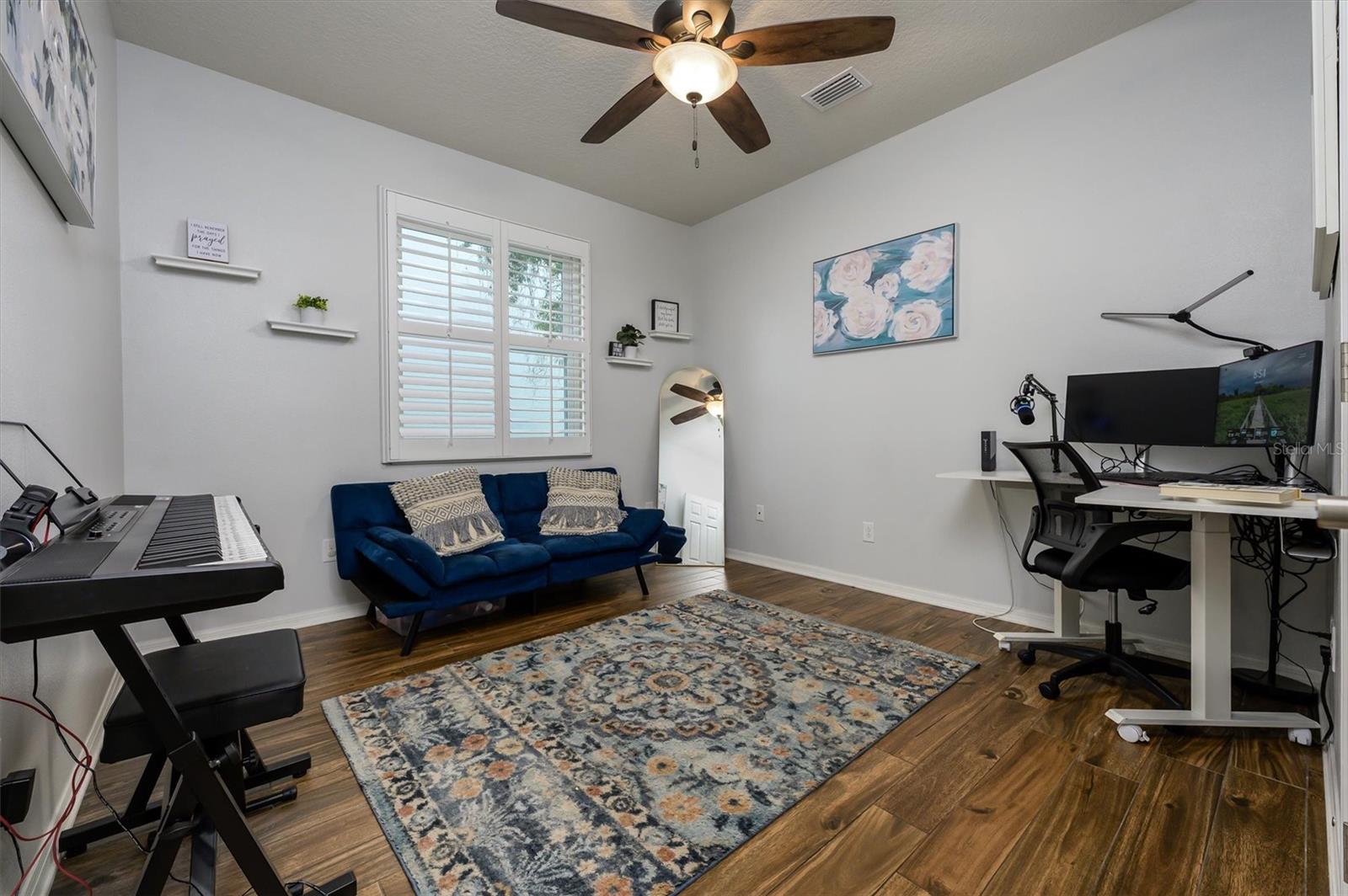 Downstairs flex space - office, formal dining, guest area, playroom