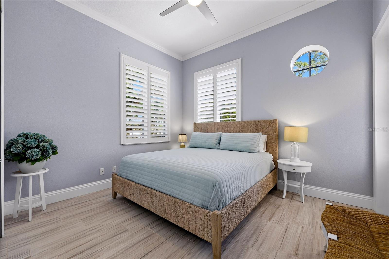 2nd Floor Guest Bedroom with Front Balcony Access