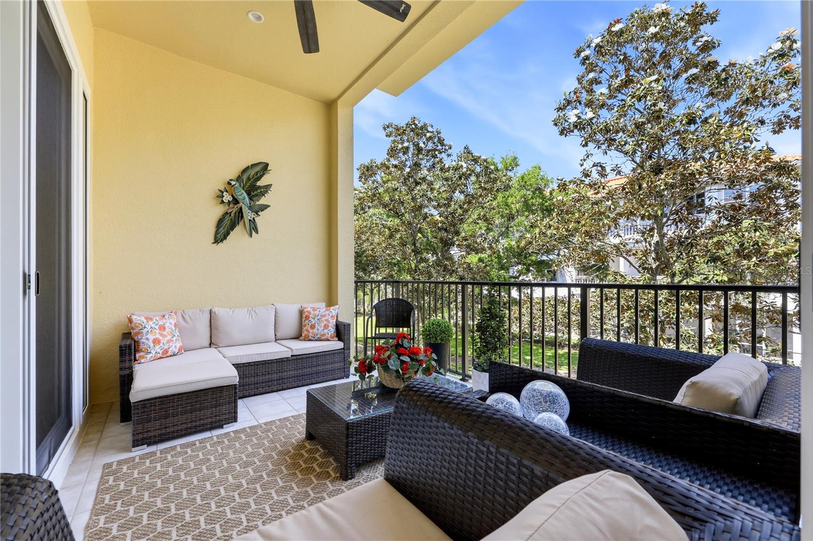2nd Floor Rear Balcony