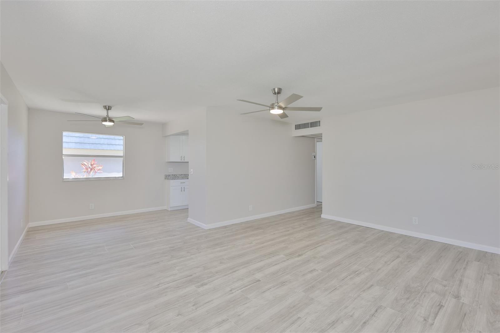 Living room, dining area from another angle
