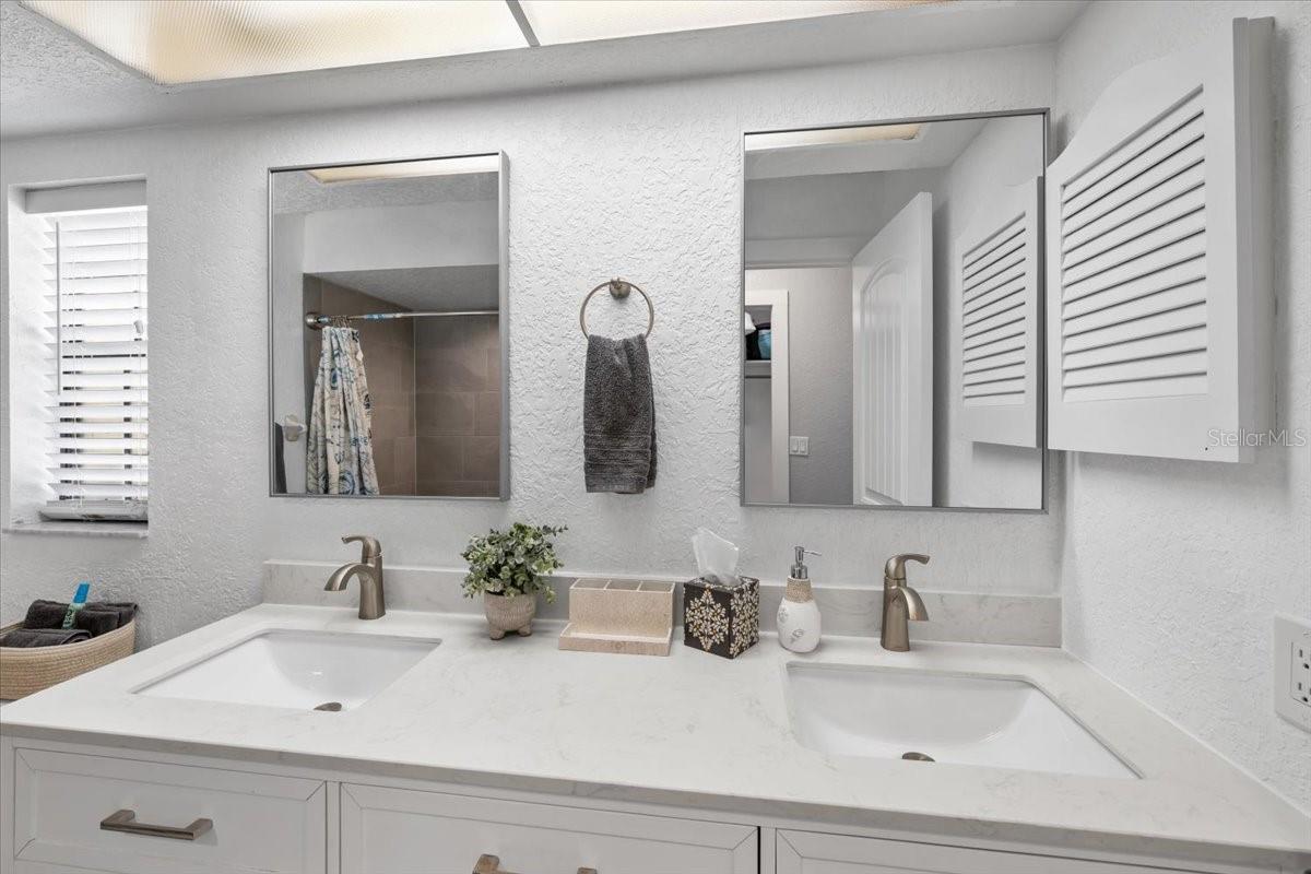 Primary Bath double sinks