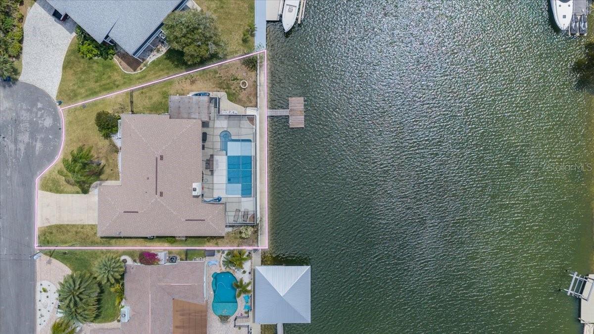 Back Yard West Facing for Beautiful Sunset Views