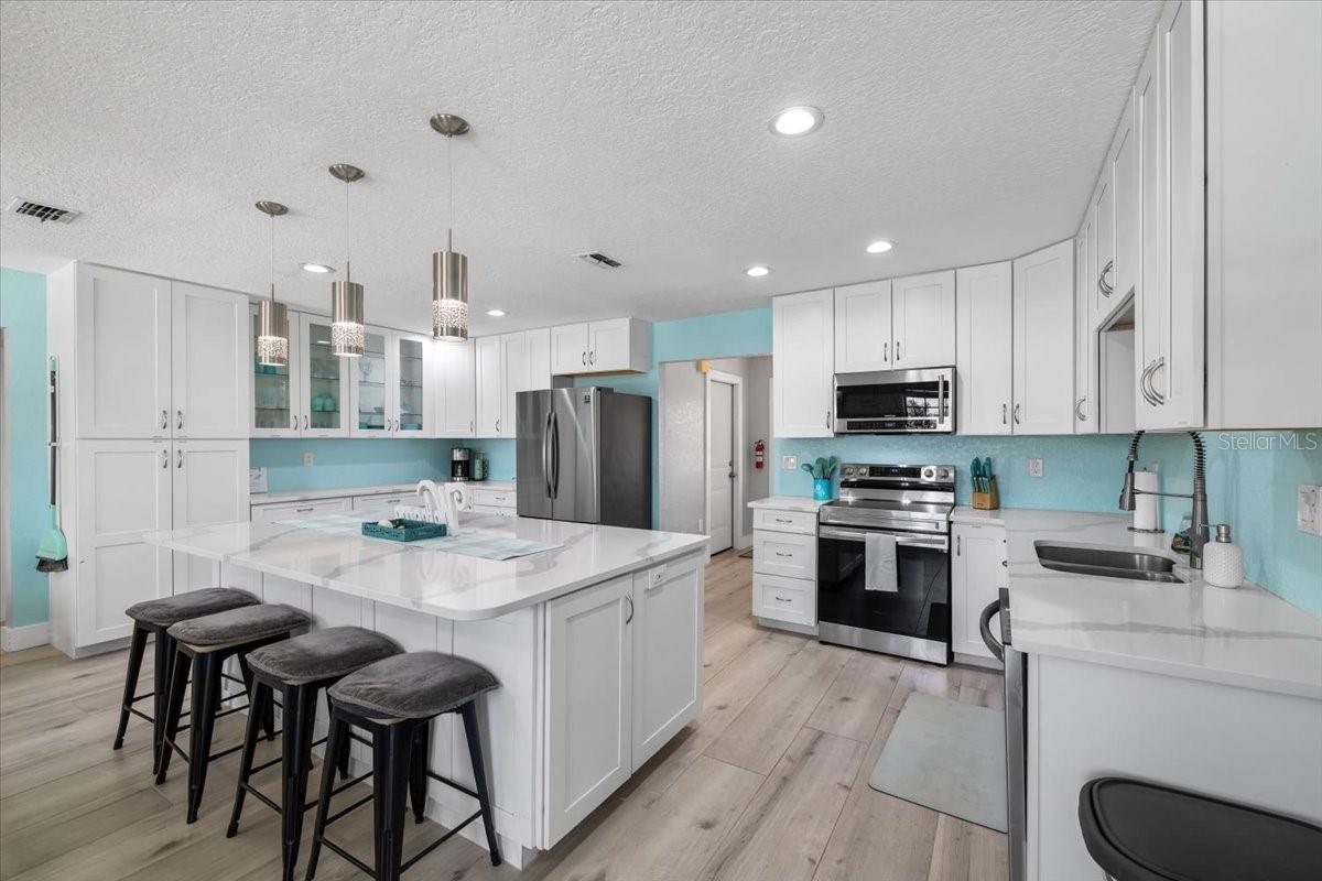 Kitchen with Stainless Steel Appliances