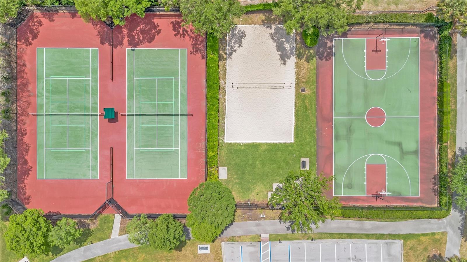 Tennis & Basketball Courts